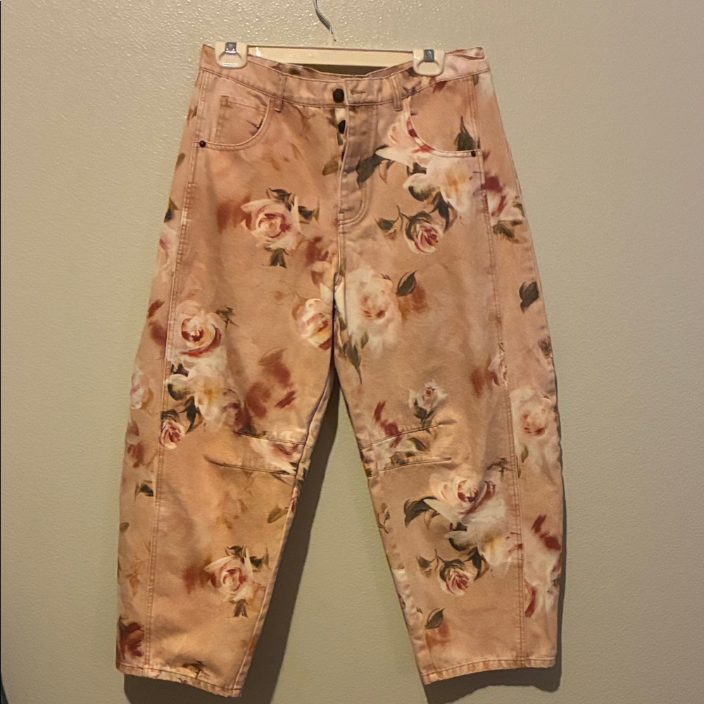 Barrel Floral Print Denim!